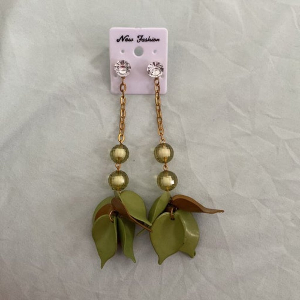 Long earrings